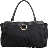 Gucci Monogram GG Canvas Abbey D-Ring Large Tote Shoulder Bag