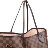 Louis Vuitton Monogram Damier Ebene Canvas Neverfull MM Shoulder Bag
