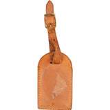 [🔄️B10 / F70] Louis Vuitton Vachetta Leather Luggage Tag - vintageandkickz