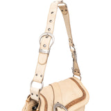 Christian Dior Leather Gaucho Saddle Shoulder Bag