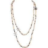 Chanel Pearl CC 2016 Double Long Necklace