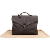 Bottega Veneta Intrecciato Leather Briefcase Handbag