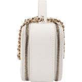 Chanel Quilted Lambskin Vanity Chain Crossbody Handbag