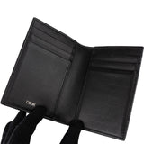 Christian Dior Oblique Monogram Patent Leather Galaxy Bifold Card Holder