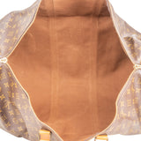 Louis Vuitton Monogram Canvas Keepall 60 Bandoulière Travel Bag