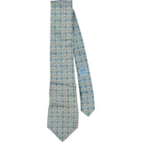 Hermès Printed Pattern Silk Tie Krawatte