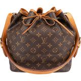 Louis Vuitton Monogram Canvas Sac Noé Petit Shoulder Bag