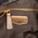 Miu Miu Nappa Matelassé Leather City Handbag
