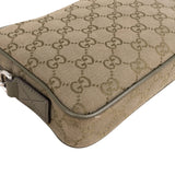 Gucci Monogram GG Canvas Messenger Crossbody Bag