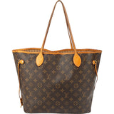 Louis Vuitton Monogram Canvas Neverfull MM Shoulder Bag