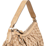 Gucci Monogram GG Canvas Sukey Hobo Shoulder Bag