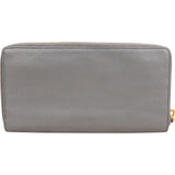 Balenciaga Grey Classic Leather Zip Wallet