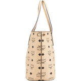 MCM Monogram Visetos Mini Shopper Handbag
