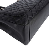 Chanel Quilted Caviar Leather Grand Shopping CC Handbag