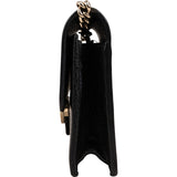 Gucci Grained Leather Interlocking GG Wallet on Chain Crossbody Bag