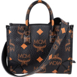 MCM Monogram Aren Mini Tote in Visetos Handbag
