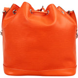 Louis Vuitton Orange Epi Leather NM Sac Noé Petit Shoulder Bag