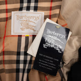 Burberry Beige Cotton Button Bomber Jacket (XS / DE34)