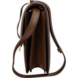 Celine Classic Brown Boxcalf Leather Medium Boc Crossbody Bag