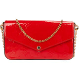 Louis Vuitton Vernis Leather Monogram Felicie Crossbody Bag