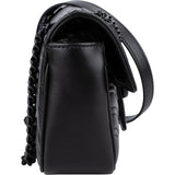 Gucci Matelassé Leather GG Black Marmont Mini Shoulder Crossbody Bag