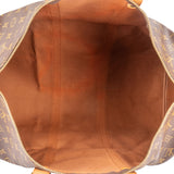 Louis Vuitton Monogram Canvas Keepall 50 Bandoulière Travel Bag