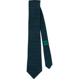 Hermès Geometric Chain Link Pattern  Silk Tie Krawatte
