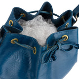 Louis Vuitton Blue Epi Leather Sac Noé Petit Shoulder Bag