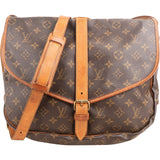Louis Vuitton Monogram Canvas Saumur 35 Crossbody Bag
