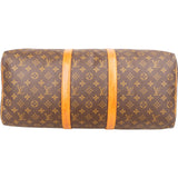 Louis Vuitton Monogram Canvas Keepall 50 Travel Bag