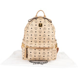 MCM Monogram Visetos Studs Backpack