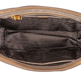 Prada Grey Saffiano Leather Galleria Handbag