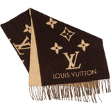 Louis Vuitton Cashmere Monogram Logomania Schal Scarf