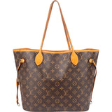 Louis Vuitton Monogram Canvas Neverfull MM Shoulder Bag