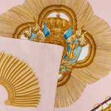 Hermès Pics et Canaris Silk 90 Scarf Tuch