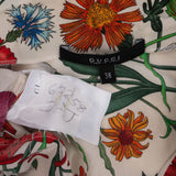 Gucci Multicolor Flora Print Silk Top (IT38)