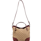 Gucci Monogram GG Canvas Bree Tote Handbag