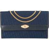 Christian Dior Oblique Monogram Canvas Jacquard Vintage Flap Shoulder Bag