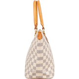 Louis Vuitton Monogram Damier Azur Canvas Saleya PM Handbag