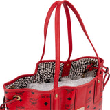 MCM Monogram Visetos Liz Tote Shoulder Bag