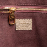 Louis Vuitton Taupe Monogram Empreinte Leather Neverfull MM Shoulder Bag