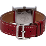 Hermès Silver Tone Heure H Women Watch HH1.210 - vintageandkickz