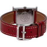 Hermès Silver Tone Heure H Women Watch HH1.210 - vintageandkickz