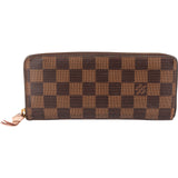 Louis Vuitton Monogram Damier Ebene Long Zippy Wallet