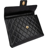Chanel Quilted Caviar Leather 24K Top Handle Briefcase Handbag