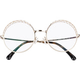 Chanel Pearl Embellished Round 4234-H Eyeglasses