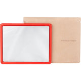 Bottega Veneta Red Leather Mirror Accessory Spiegel