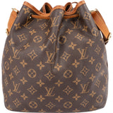 Louis Vuitton Monogram Canvas Sac Noé Petit Shoulder Bag