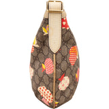 Gucci Monogram GG Supreme Les Pommes Small Crossbody Bag