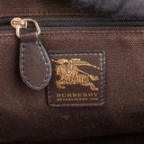 Burberry Haymarket Check Tote Shoulder Bag